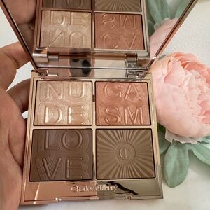 Charlotte Tilbury Bronze and Glow Palette - NUDEGASM FACE PALETTE